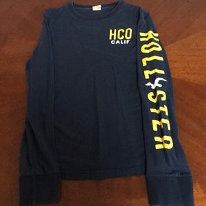 Hollister Logo Long-sleeve Tee